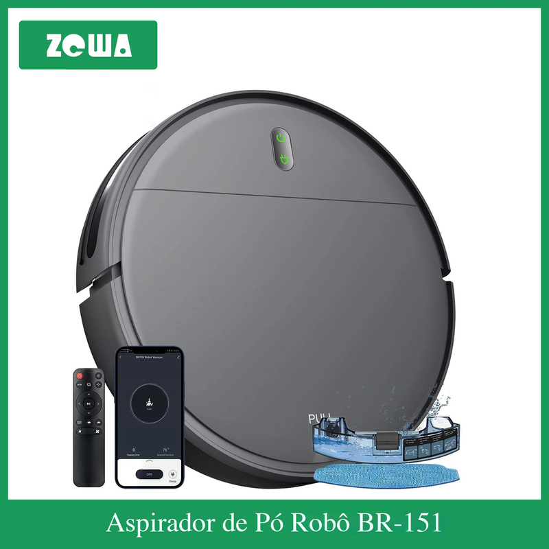 Aspirador de Pó Robô ZCWA BR151