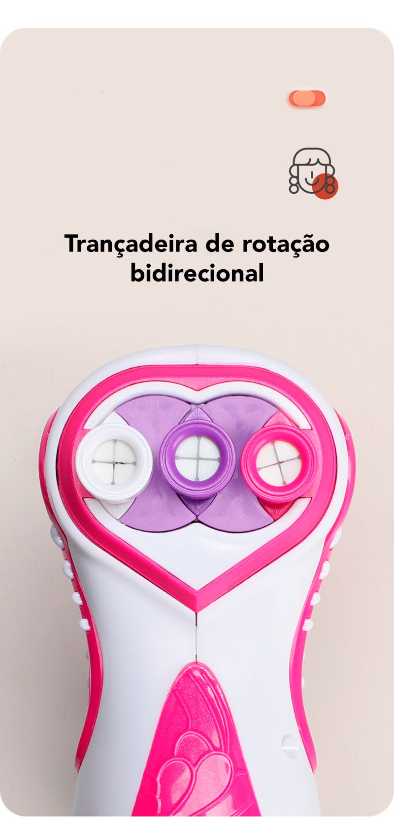 Bracelet - Trançador de Cabelo Automático