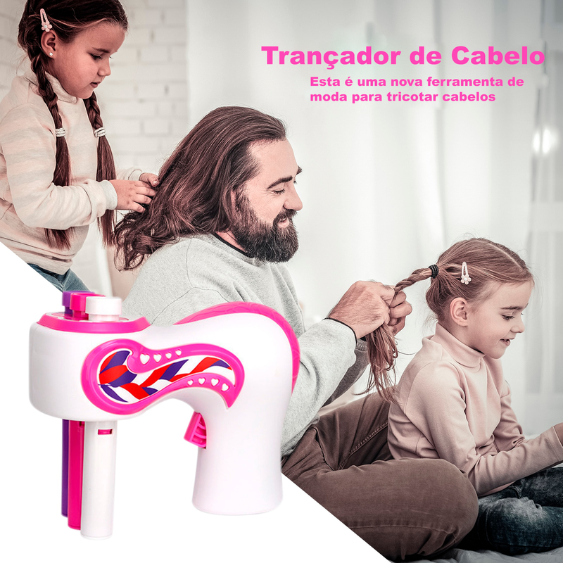 Bracelet - Trançador de Cabelo Automático