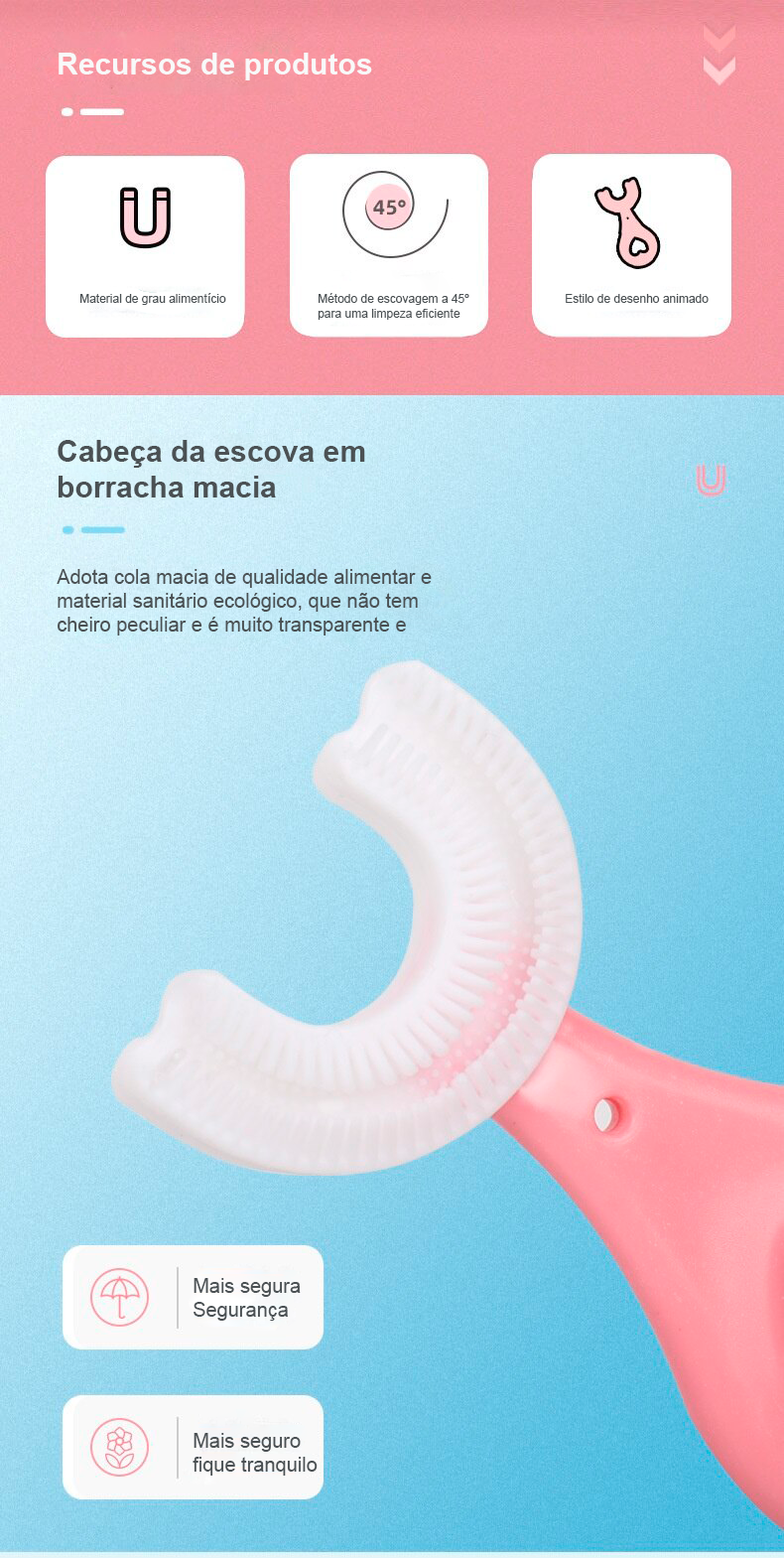 FlexiSmile Kids - Escova de Dente para crianças