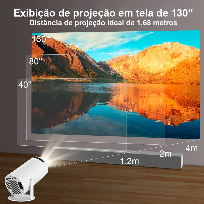 MagCubic - Projetor Smart 4K