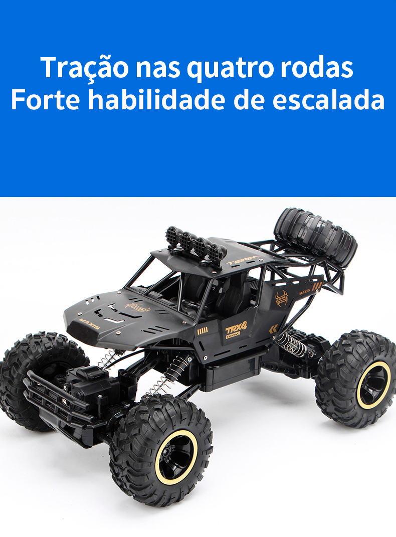 Carro de Controle Remoto Off-Road 1:12 / 1:16 4WD