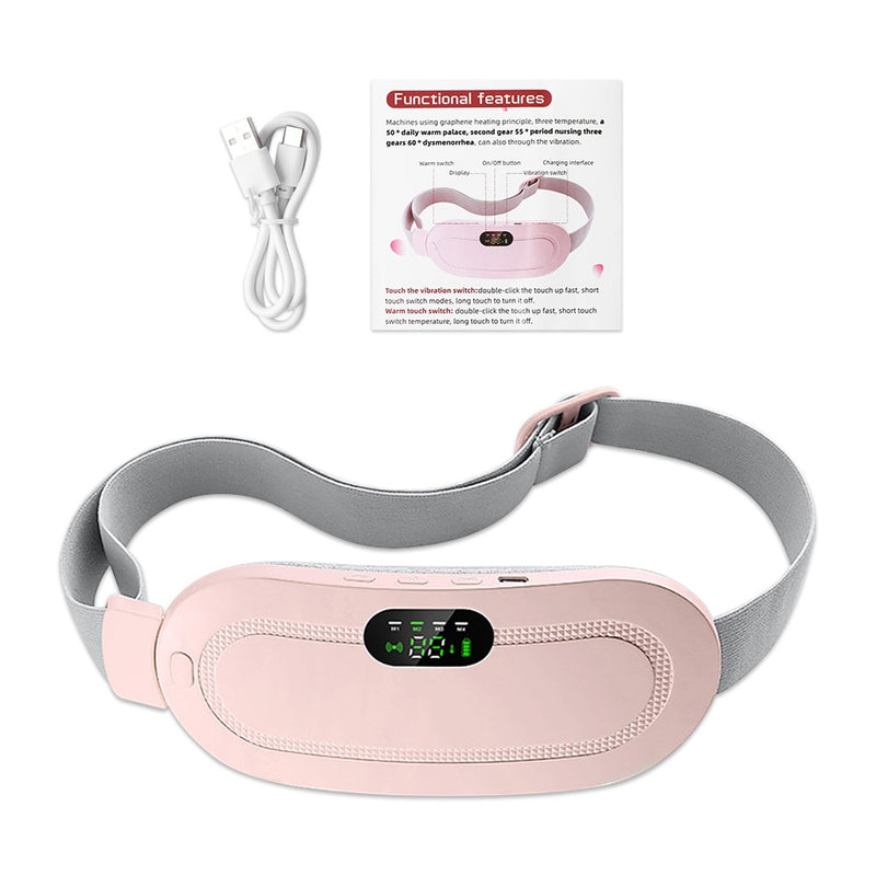 FemmeCalm - Massageador Térmico para Cólica Menstrual