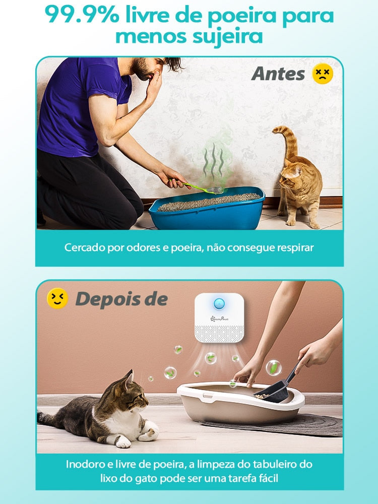 DownyPaws - Purificador de Ar Smart