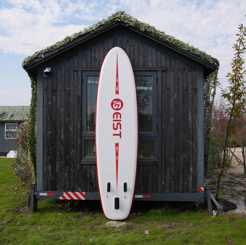 Prancha Inflável de Stand Up Paddle 10'6" 320CM Vermelho