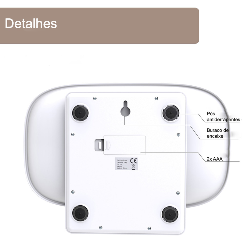 PesoPet - Balança Digital de Alta Precisão