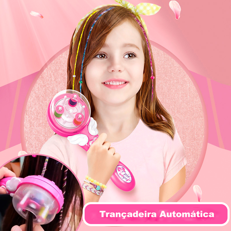 Fashion Girl - Trançador de Cabelo Automatico