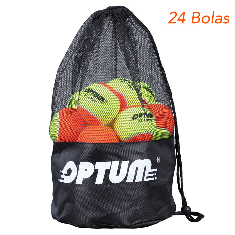 Kit Bolas de Beach Tennis + Bolsa – Optum®