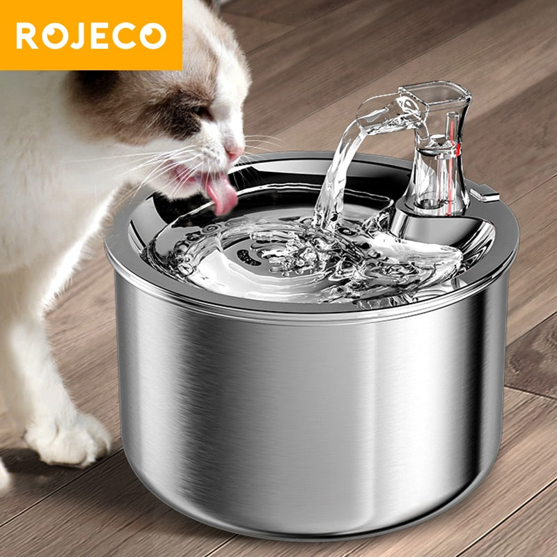 ROJECO - Fonte de Agua Automatica para Pets